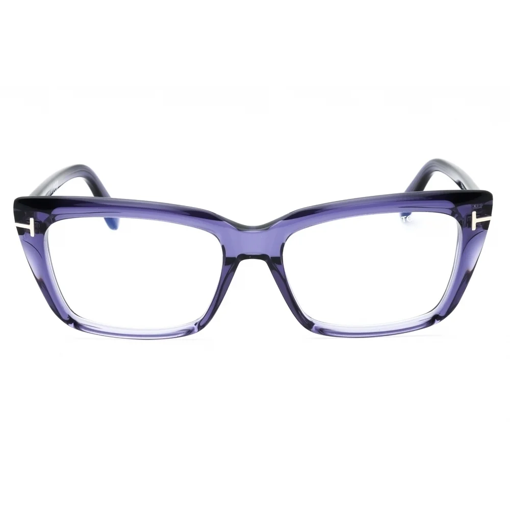 NWT Tom Ford FT5894-B Violet Cat Eye 56mm Eyeglasses